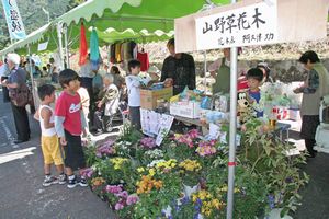 なかみより山のもの何でもござるまつり