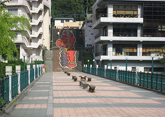 鬼怒川温泉ふれあい橋