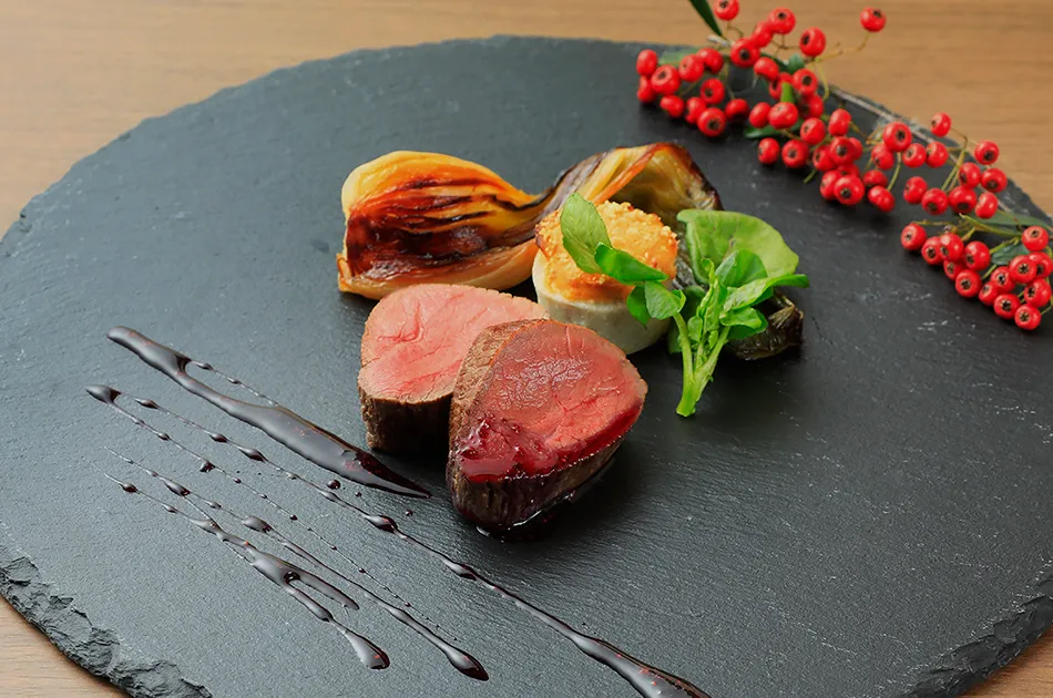 夕食