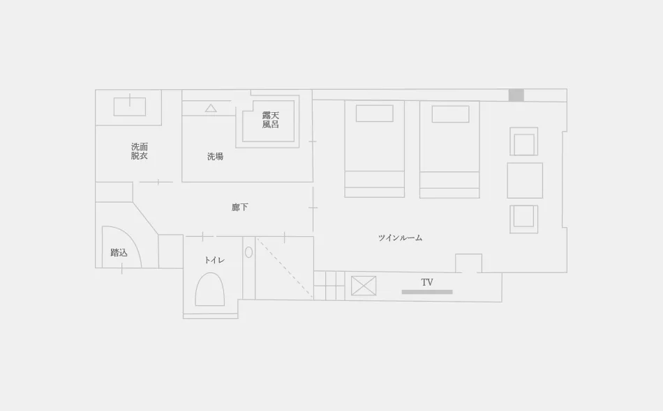 お部屋の間取り