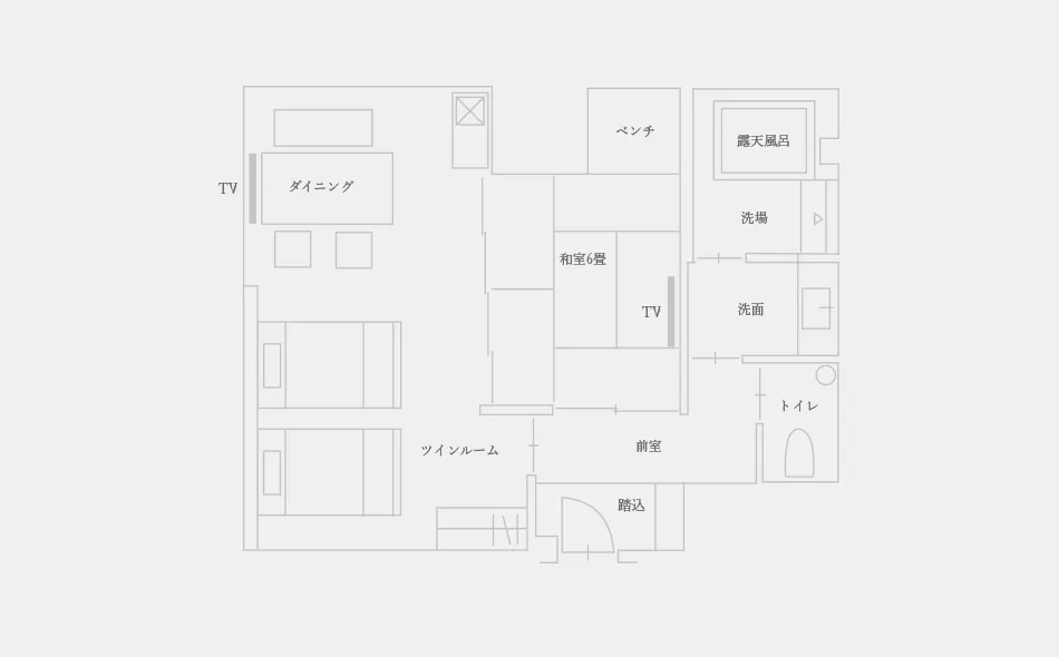 お部屋の間取り
