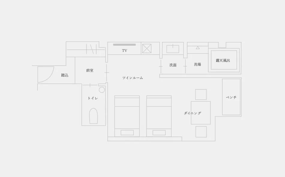 お部屋の間取り